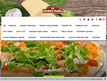 Tablet Screenshot of kuchnia-wloska.com.pl